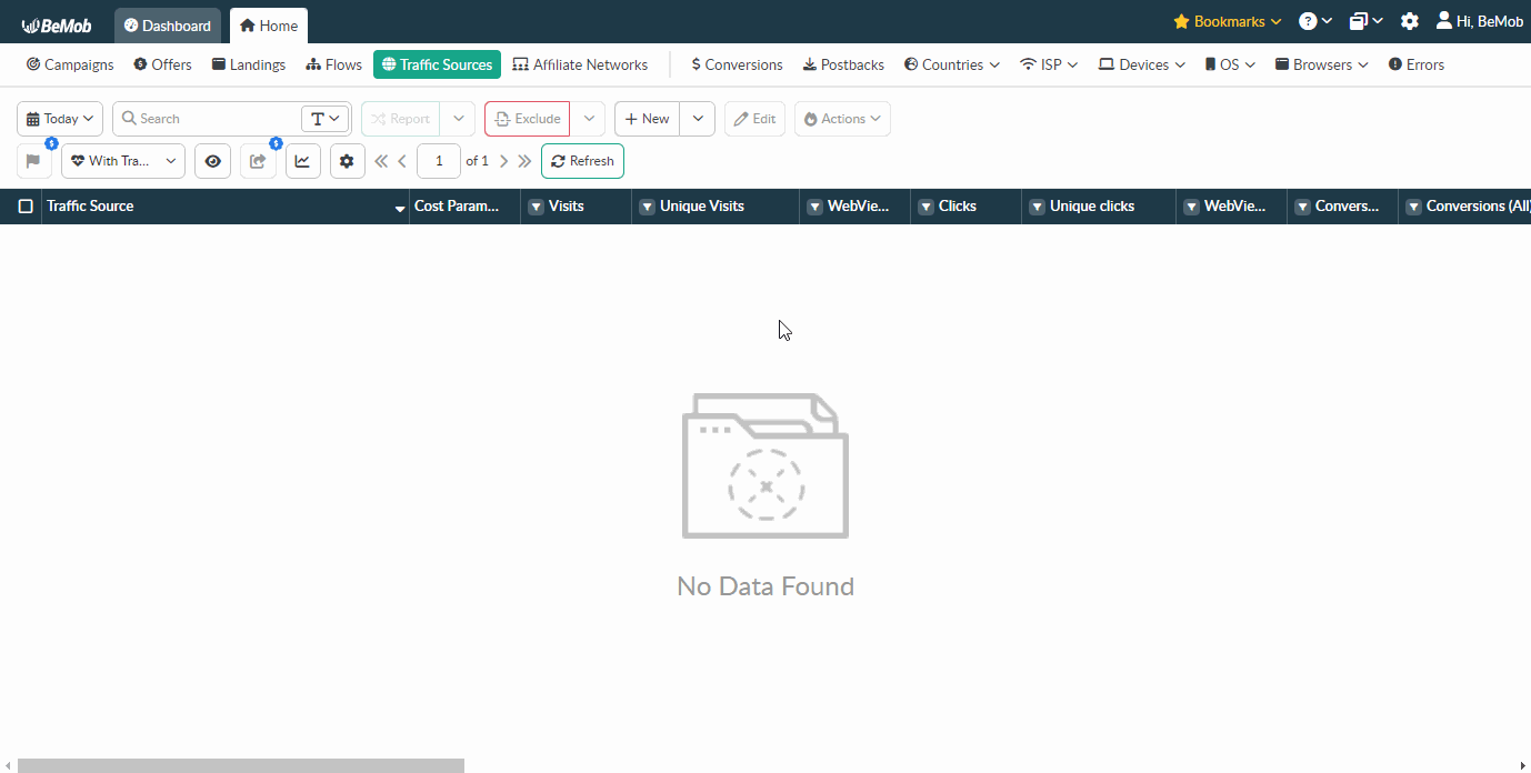 PropellerAds Settings BeMob Help Center